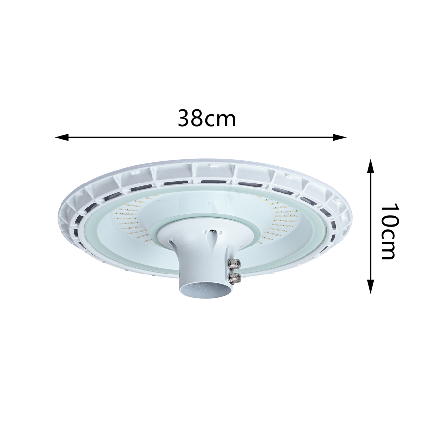 Brilagi - URBANSPARK LED Street Lamp with 3 m Pole LED/120W/230V white IP65