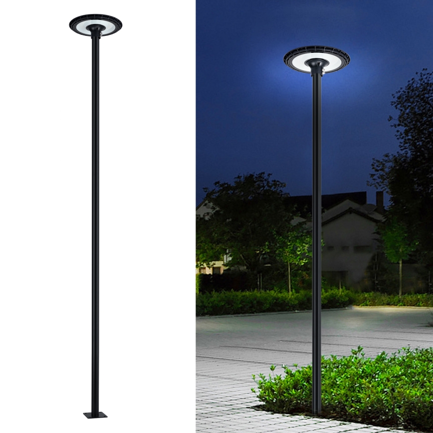 Brilagi - URBANSPARK LED Street Light with 4 m Pole, 120W, 230V, Black, IP65