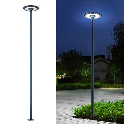 Brilagi - URBANSPARK LED Street Lamp with 4 m Pole, 120W/230V, Anthracite, IP65
