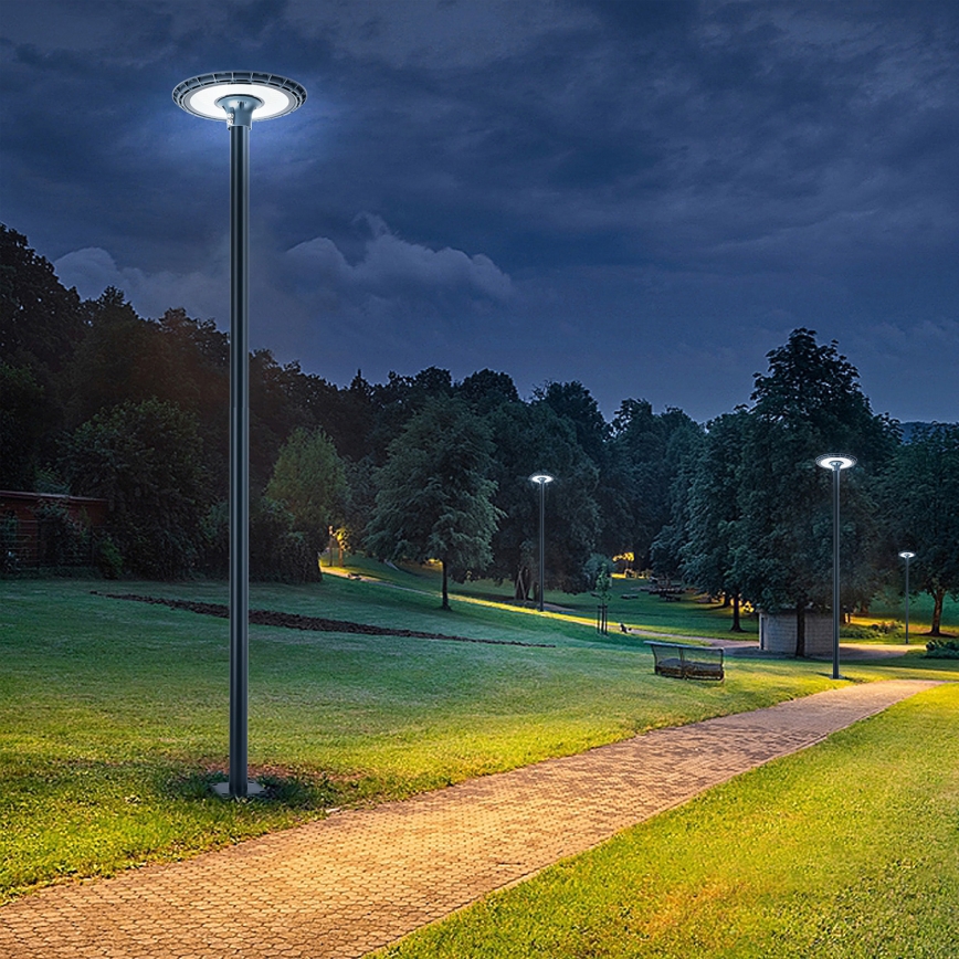 Brilagi - URBANSPARK LED Street Lamp with 4 m Pole, 120W/230V, Anthracite, IP65