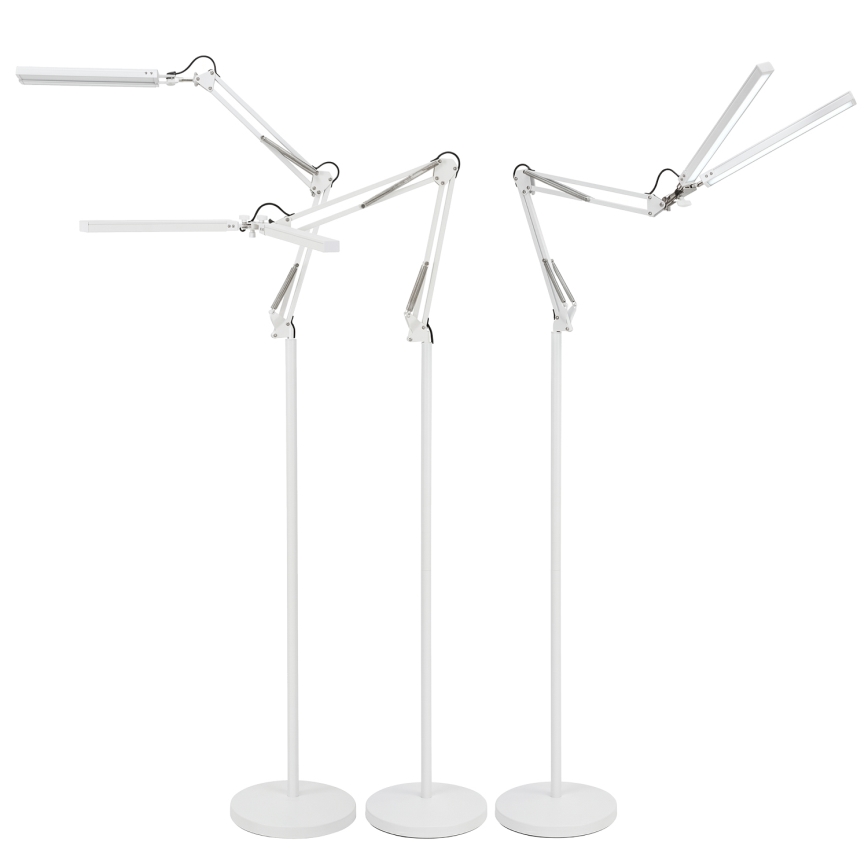 Brilagi - LED Dimmable Flexible Floor Lamp VARIO LED/14W/230V 3000-6000K 157 cm White
