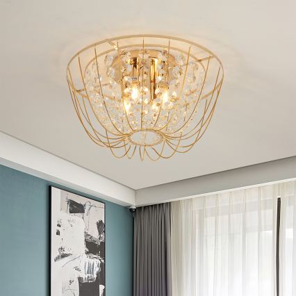 Brilagi - VASTERAS Flush-Mount Ceiling Light 4xE14/40W/230V Ø 45 cm