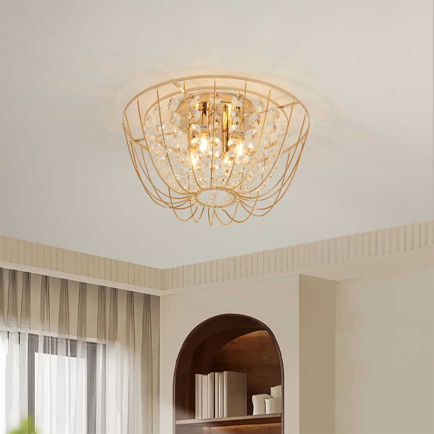 Brilagi - VASTERAS Flush-Mount Ceiling Light 4xE14/40W/230V Ø 45 cm