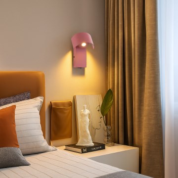 Brilagi - VASTO LED Wall Light LED/3W/230V Pink