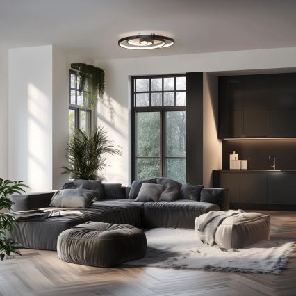 Brilagi - VELO Dimmable LED Ceiling Light 52W/230V 38x48 cm 3000/4000/6000K + remote control