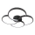 Brilagi - VELO LED Ceiling Light, 42W/230V, 4000K, Ø 52 cm, Black