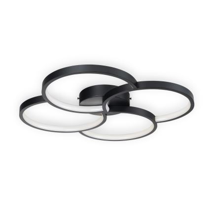 BRILAGI - VELO LED Ceiling Light, 42W/230V, 4000K, Ø 52 cm, Black