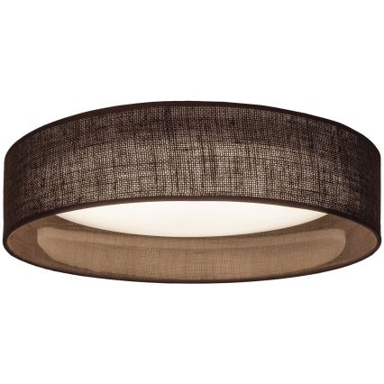 BRILAGI - VELVET SIMPLE LED Ceiling Light 24W / 230V / 3000K / Ø45 cm / Brown