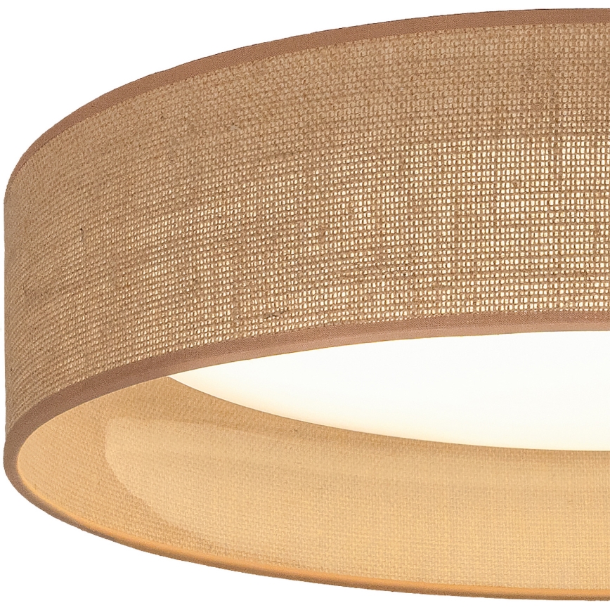 BRILAGI - VELVET SIMPLE LED Ceiling Light, 36W/230V, 3000K, Ø 55 cm, Beige