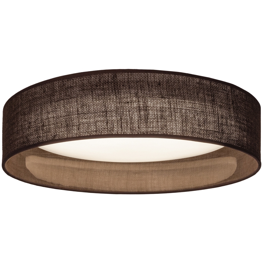 BRILAGI - VELVET SIMPLE LED Ceiling Light / 36W / 230V / 3000K / Ø 55 cm / Brown
