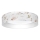 Brilagi - VELVET SIMPLE LED Ceiling Light 36W/230V, 3000K, Ø 55 cm, White/Floral