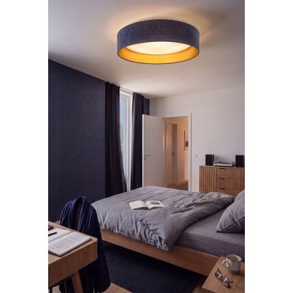 BRILAGI - VELVET SIMPLE LED Ceiling Light/36W/230V 3000K Ø55 cm Blue