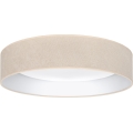 Brilagi - VELVET SIMPLE LED Ceiling Light LED/24W/230V 3000K Ø 45 cm Cream
