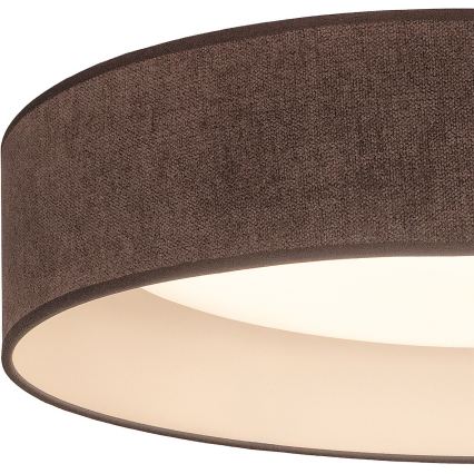 Brilagi - VELVET SIMPLE LED Ceiling Light LED/24W/230V 3000K Ø45 cm brown