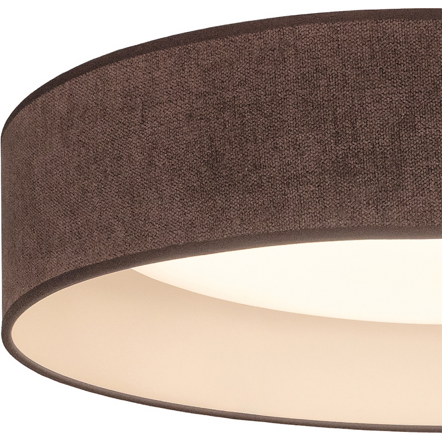 Brilagi - VELVET SIMPLE LED Ceiling Light LED/24W/230V 3000K Ø45 cm brown