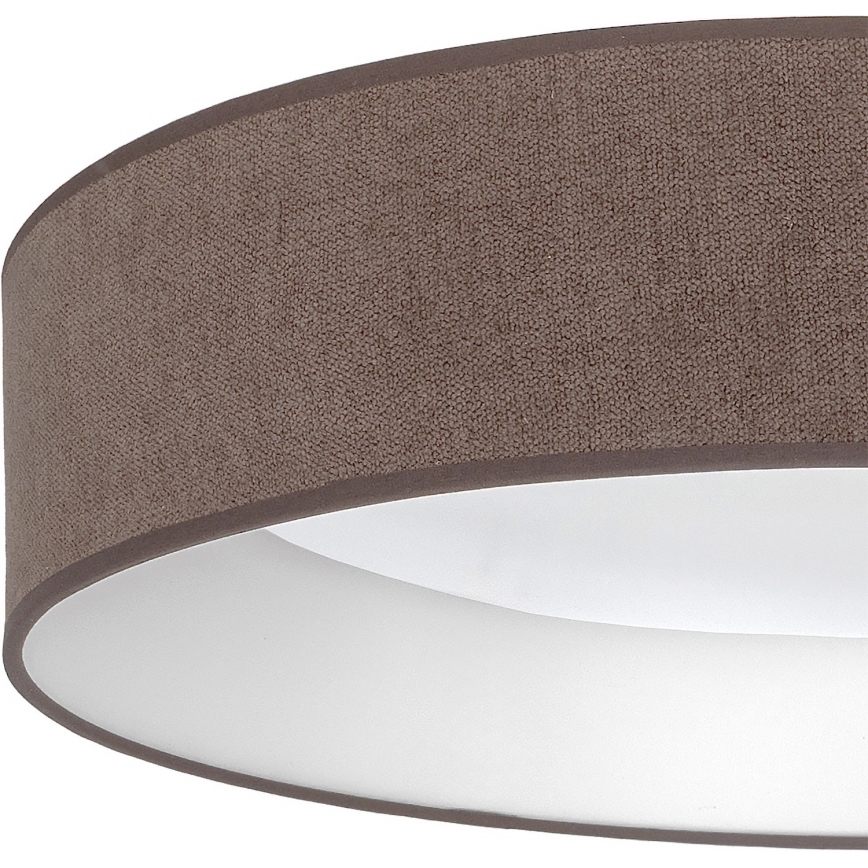 Brilagi - VELVET SIMPLE LED Ceiling Light LED/24W/230V 3000K Ø45 cm brown