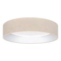Brilagi - VELVET SIMPLE LED Ceiling Light LED/24W/230V 4000K dia. 45 cm cream