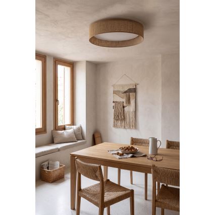 Brilagi - VELVET SIMPLE LED Ceiling Light LED/24W/230V 4000K Ø45 cm beige