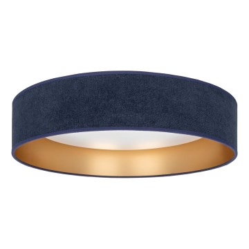 Brilagi - VELVET SIMPLE LED Ceiling Light LED/24W/230V 4000K Ø45 cm Blue/Gold