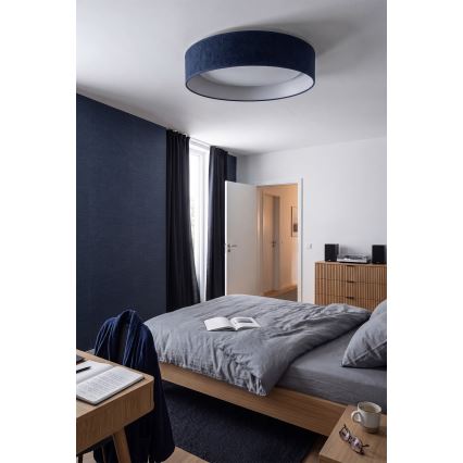 Brilagi - VELVET SMARTIX LED Dimmable Ceiling Light LED/36W/230V 3000-6000K Ø 55 cm Blue Wi-Fi Tuya Beacon + Remote Control