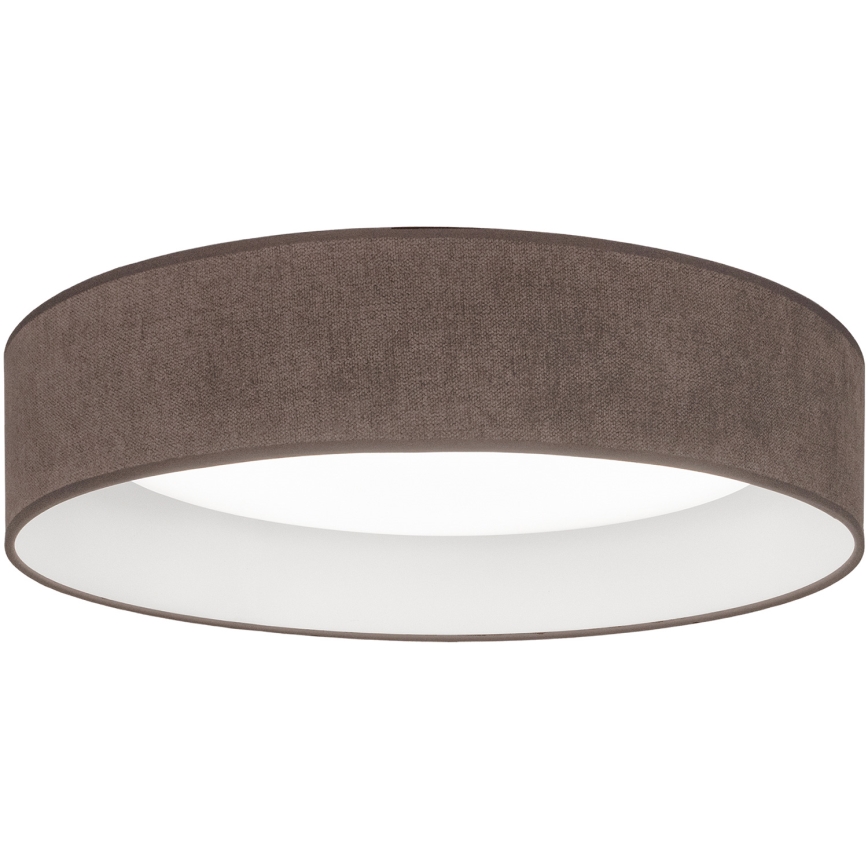 Brilagi - VELVET SMARTIX Dimmable LED Ceiling Light LED/24W/230V 3000-6000K Ø 45 cm Brown Wi-Fi Tuya Beacon + Remote Control