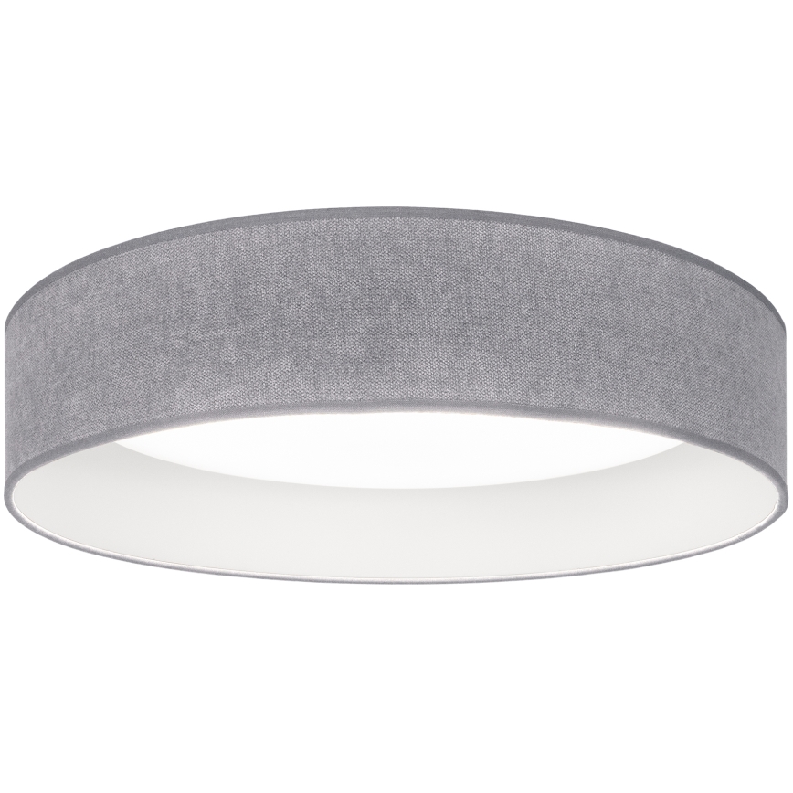 Brilagi - VELVET SMART VARI LED Dimmable Ceiling Light 36W/230V 3000-6500K Ø55 cm Gray + Remote Control