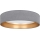 Brilagi - VELVET SMART VARI Dimmable LED Ceiling Light 36W/230V 3000–6500K Ø55 cm Grey/Gold + Remote Control