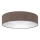 Brilagi - VELVET SMART VARI LED Dimmable Ceiling Light LED/24W/230V 3000-6500K Ø 45 cm Brown + Remote Control