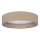 Brilagi - VELVET SMARTIX Dimmable LED Ceiling Light LED/24W/230V 3000-6000K Ø 45 cm Beige Wi-Fi Tuya Beacon + Remote Control