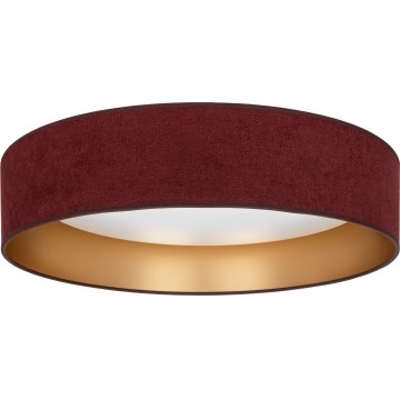 Brilagi - VELVET SMARTIX Dimmable LED Ceiling Light LED/36W/230V 3000-6000K dia. 55 cm Burgundy/Gold Wi-Fi Tuya Beacon + Remote Control