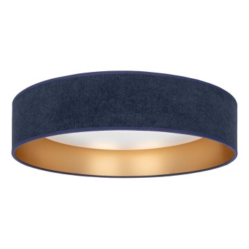 Brilagi - VELVET SMARTIX LED Dimmable Ceiling Light LED/24W/230V 3000–6000K Ø 45 cm Blue/Gold Wi‑Fi Tuya Beacon + Remote Control