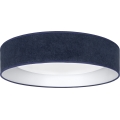Brilagi - VELVET SMARTIX LED Dimmable Ceiling Light LED/36W/230V 3000-6000K Ø 55 cm Blue Wi-Fi Tuya Beacon + Remote Control