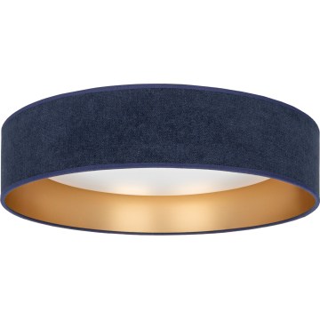 Brilagi - VELVET SMARTIX STARS LED Dimmable Ceiling Light, 24W, 230V, 3000–6000K, Ø45 cm, Blue/Gold, Wi-Fi Tuya Beacon + Remote Control