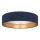 Brilagi - VELVET VARI LED Ceiling Light / 24W / 230V / 3000/4000/6500K / Ø 45 cm / blue/gold