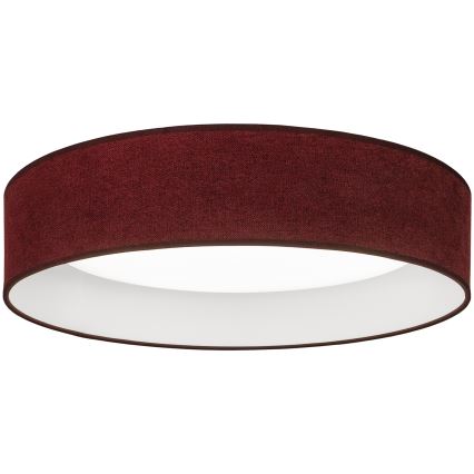 Brilagi - LED Ceiling Light VELVET VARI LED/24W/230V 3000/4000/6500K Ø 45 cm burgundy