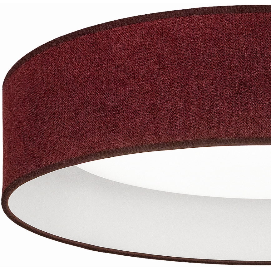 Brilagi - LED Ceiling Light VELVET VARI LED/24W/230V 3000/4000/6500K Ø 45 cm burgundy