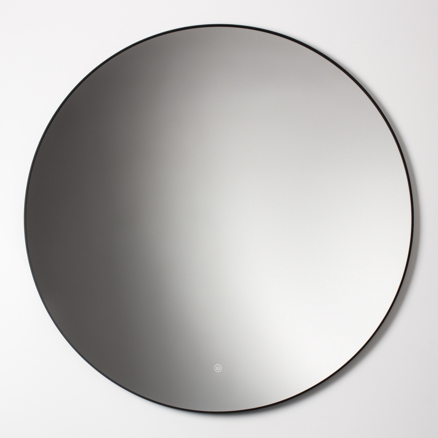 Brilagi - VENA BLACK LED Bathroom Mirror, 32W, 230V, Ø 100 cm, IP44, CRI 90, Dimmable + CCT
