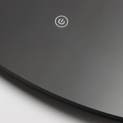 Brilagi - VENA BLACK LED Bathroom Mirror, 32W, 230V, Ø 100 cm, IP44, CRI 90, Dimmable + CCT
