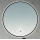 Brilagi - VENA BLACK LED Bathroom Mirror, 32W, 230V, Ø 100 cm, IP44, CRI 90, Dimmable + CCT
