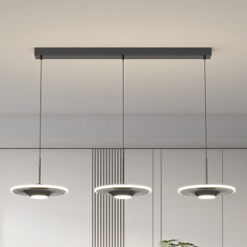 Brilagi - VERANO Cable-Mounted LED Pendant, 3xLED/15W/230V