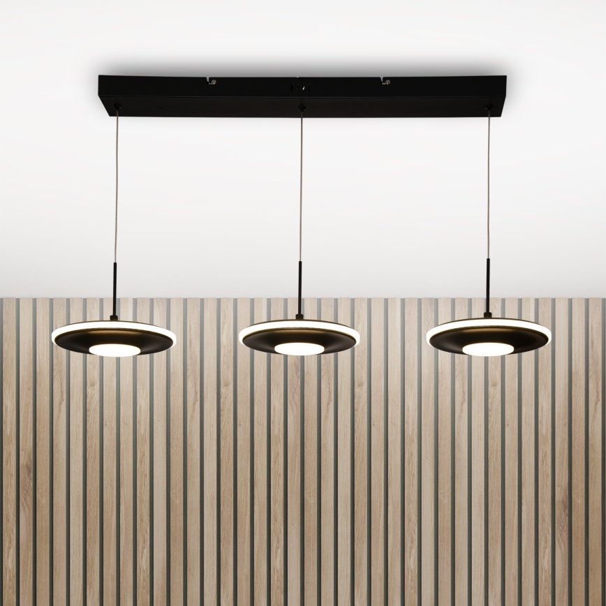 Brilagi - VERANO Cable-Mounted LED Pendant, 3xLED/15W/230V