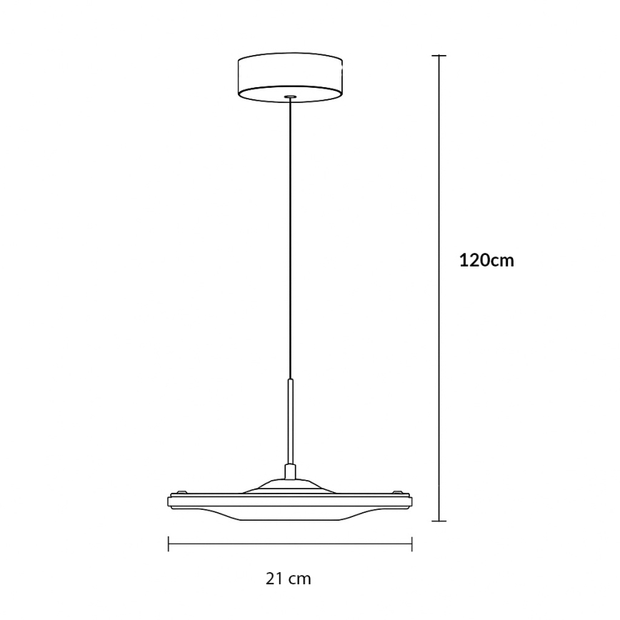 Brilagi - VERANO LED Cable Pendant Light, 15W/230V