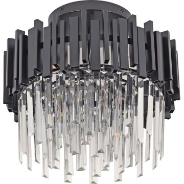 Brilagi - VERVE Ceiling Light 4xE14/40W/230V dia. 40 cm black