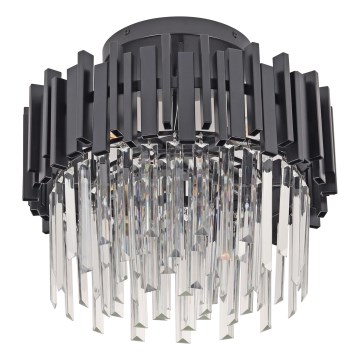 Brilagi - VERVE Ceiling Light 6xE14/40W/230V, Ø 60 cm, Black