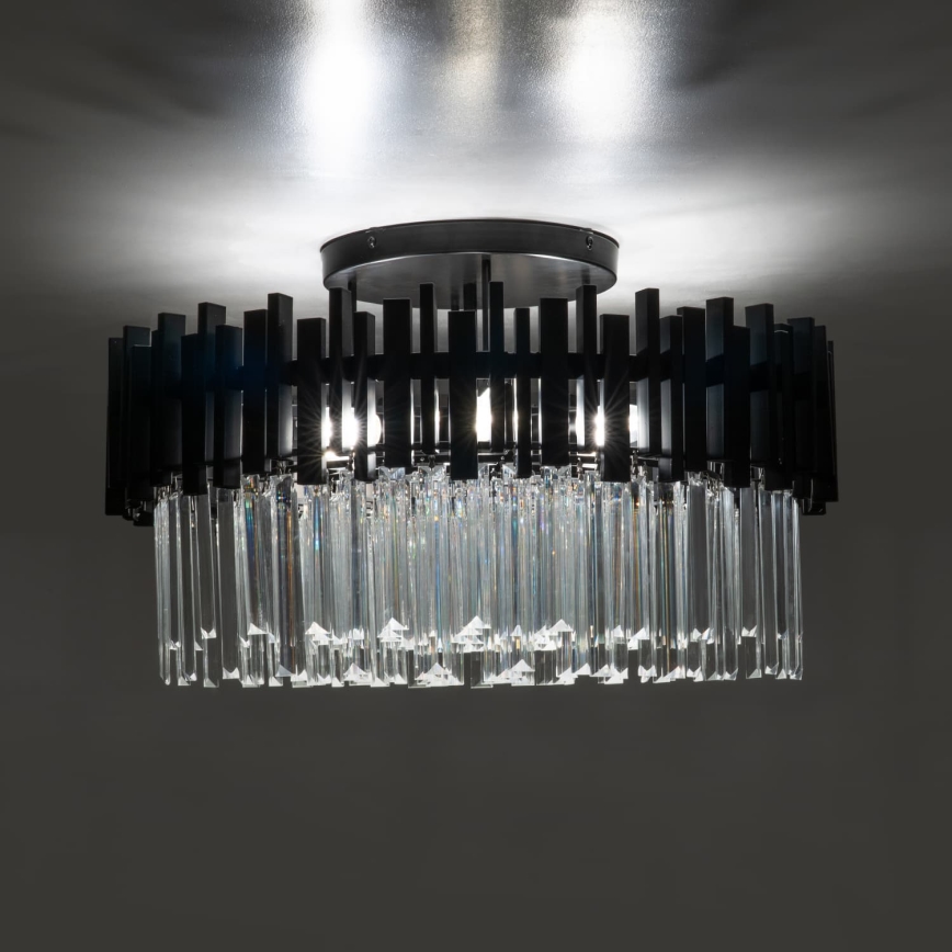 BRILAGI - VERVE Ceiling Light 6xE14/40W/230V, Ø 60 cm, Black