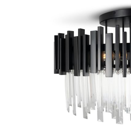 BRILAGI - VERVE Ceiling Light 6xE14/40W/230V, Ø 60 cm, Black