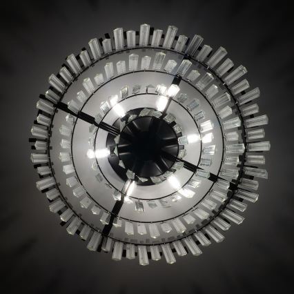 BRILAGI - VERVE Ceiling Light 6xE14/40W/230V, Ø 60 cm, Black