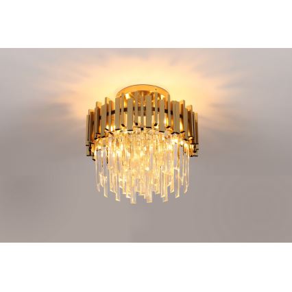 Brilagi - VERVE Ceiling Light 6xE14/40W/230V Ø 60 cm, Gold