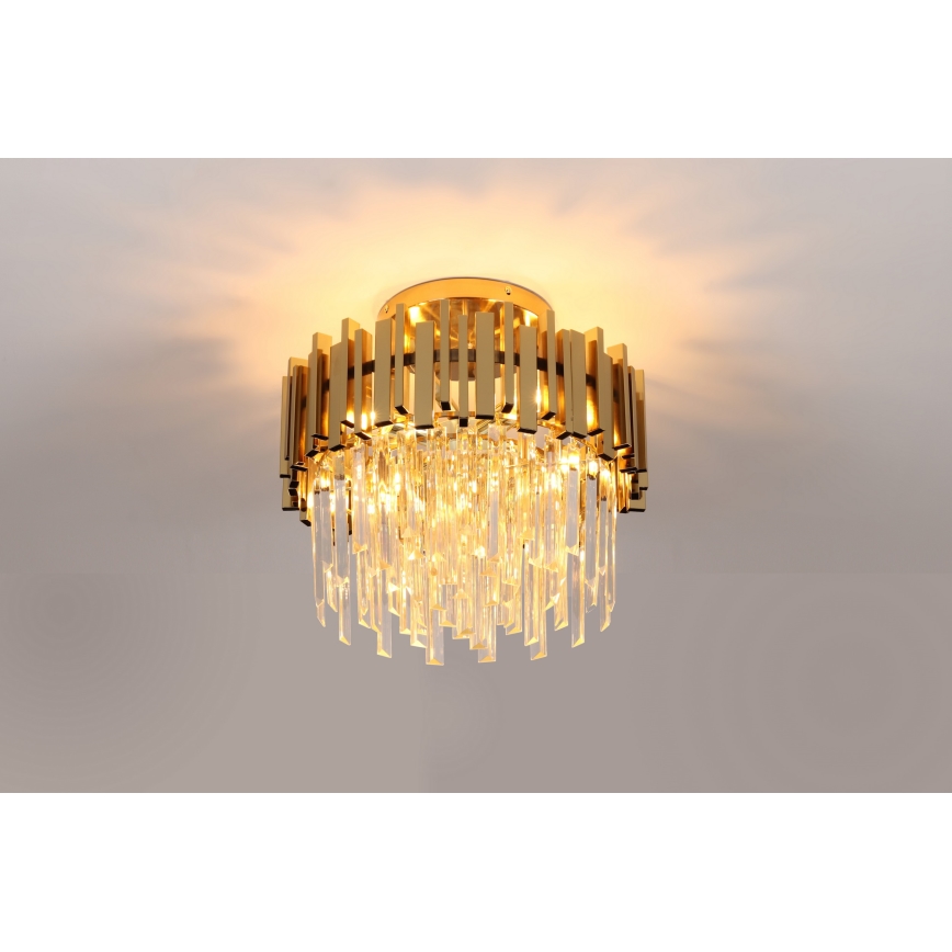 Brilagi - VERVE Ceiling Light 6xE14/40W/230V Ø 60 cm, Gold