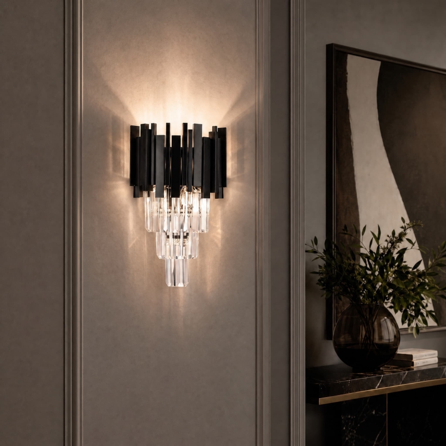 BRILAGI - VERVE Wall Light 2xE14/40W/230V Black